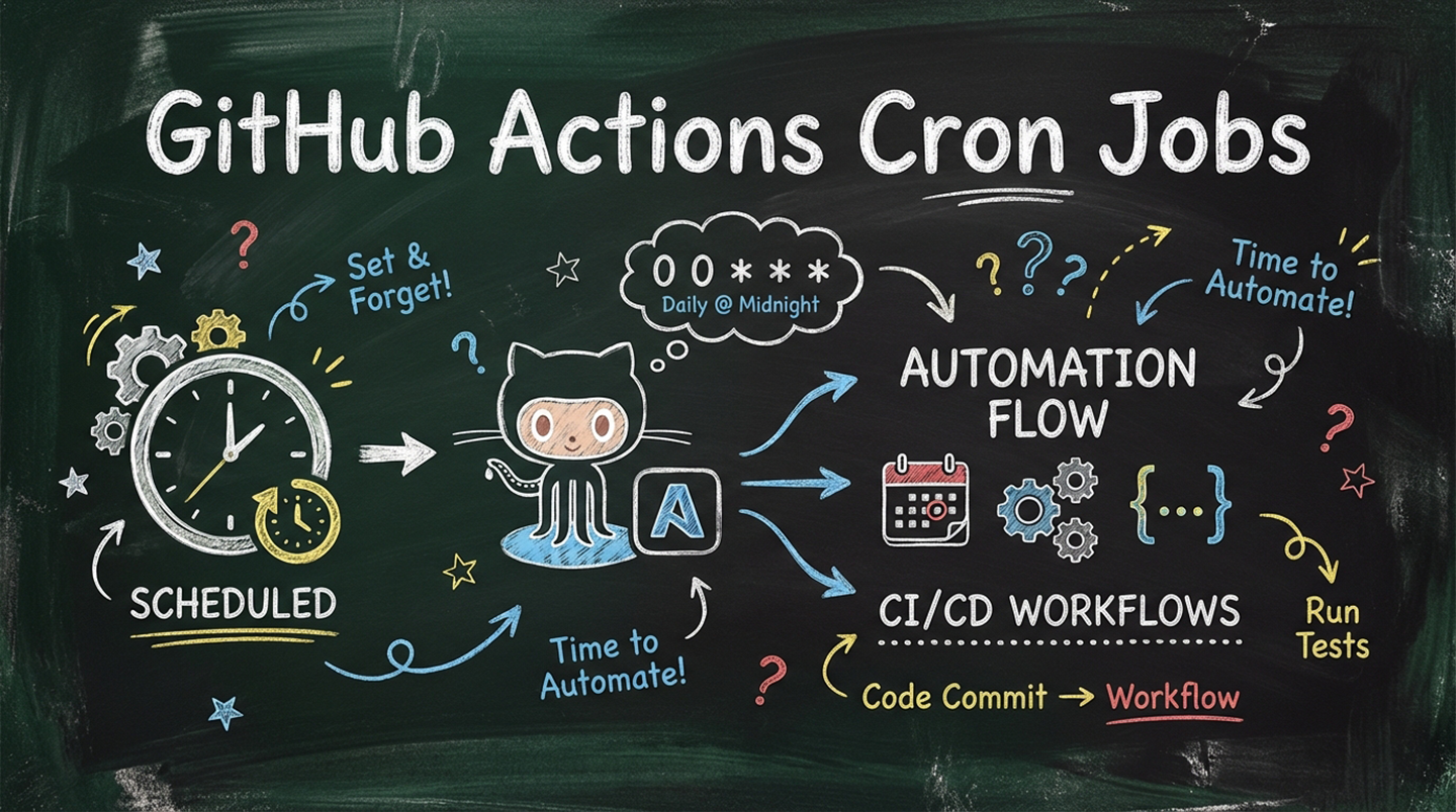 GitHub Actions workflow running on a schedule